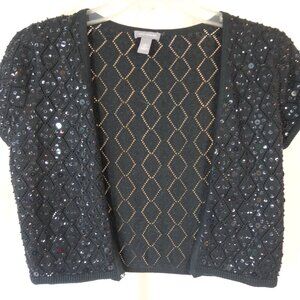 Sequin Bolero Shrug - Ann Taylor - Medium